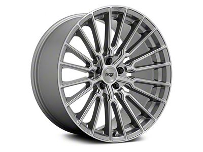 Niche Premio Platinum Brushed Wheel; Rear Only; 20x10.5 (16-24 Camaro, Excluding ZL1)