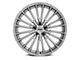 Niche Premio Platinum Brushed Wheel; Rear Only; 20x10.5 (16-24 Camaro, Excluding ZL1)