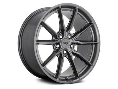 Niche Rainier Matte Anthracite Wheel; 20x9 (16-24 Camaro)