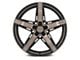 Niche Teramo Matte Black Machined Double Dark Tint Wheel; 20x9 (16-24 Camaro)