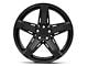 Niche Teramo Matte Black Wheel; 20x9; 35mm Offset (16-24 Camaro)