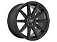 Niche Tifosi Matte Black Wheel; Rear Only; 20x10.5 (16-24 Camaro, Excluding ZL1)
