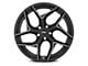 Niche Torsion Gloss Black Milled Wheel; Rear Only; 20x10.5 (16-24 Camaro)