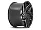 Niche Torsion Gloss Black Milled Wheel; Rear Only; 20x10.5 (16-24 Camaro)