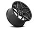 Niche Torsion Gloss Black Milled Wheel; Rear Only; 20x10.5 (16-24 Camaro)