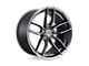 Niche Vosso Matte Anthracite Wheel; 18x8 (16-24 Camaro, Excluding SS w/ 6-Piston Front Calipers & ZL1)