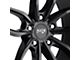 Niche Vosso Matte Black Wheel; 18x9.5 (16-24 Camaro LS, LT, LT1)