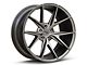 Niche Misano Matte Gunmetal Wheel; Rear Only; 20x10.5 (08-23 RWD Challenger, Excluding SRT Demon)