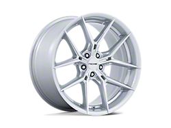 Niche Prodigy 5 Silver with Machined Face Wheel; 22x9 (08-23 RWD Challenger, Excluding SRT Hellcat & Widebody)