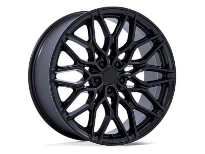Niche Calabria 5 Matte Black Wheel; 22x9 (11-23 RWD Charger, Excluding Widebody)