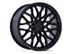 Niche Calabria 5 Matte Black Wheel; Rear Only; 22x10.5 (11-23 RWD Charger, Excluding Widebody)