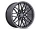 Niche Calabria 5 Matte Gunmetal Wheel; 22x9 (11-23 RWD Charger, Excluding Widebody)