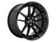Niche DFS Gloss Black Wheel; Rear Only; 22x10.5 (11-23 RWD Charger)