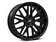 Niche Gamma Gloss Black Wheel; Rear Only; 22x10.5 (11-23 RWD Charger)