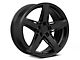 Niche Teramo Matte Black Wheel; Rear Only; 20x11 (11-23 RWD Charger, Excluding Widebody)