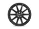 Niche Tifosi Matte Black Wheel; Rear Only; 20x10.5 (11-23 RWD Charger, Excluding Widebody)