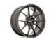 Niche Kanan Brushed Candy Smoke Wheel; Rear Only; 21x12 (20-24 Corvette C8 Stingray)