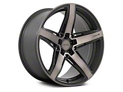 Niche Teramo Matte Black Machined Double Dark Tint Wheel; 20x9; 38mm Offset (21-25 Mustang Mach-E, Excluding GT)