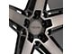 Niche Teramo Matte Black Machined Double Dark Tint Wheel; 20x9 (21-24 Mustang Mach-E, Excluding GT)
