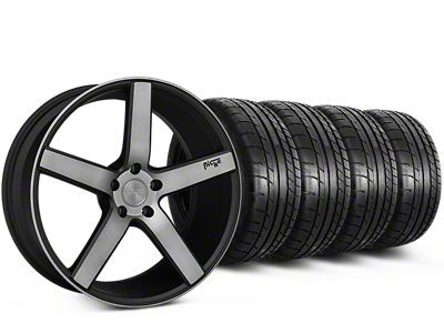 20x8.5 Niche Milan Wheel & Mickey Thompson Street Comp Tire Package (15-23 Mustang GT, EcoBoost, V6)