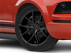 Niche Misano Matte Black Wheel; 19x8.5; 33mm Offset (05-09 Mustang)