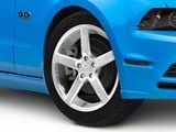 Niche Milan Powder Chrome Wheel; 19x8.5; 35mm Offset (10-14 Mustang, Excluding 13-14 GT500)