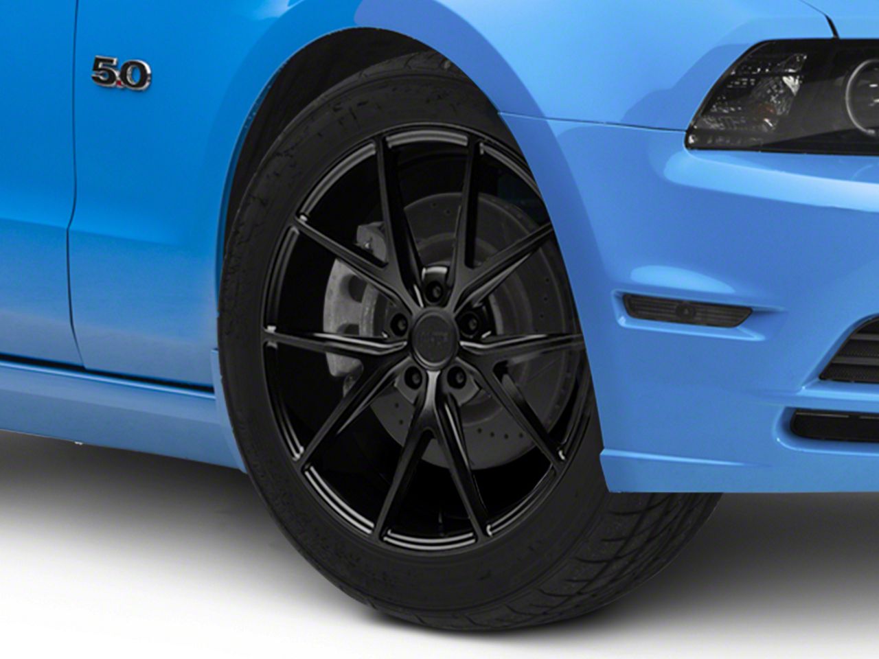 Niche Mustang Misano Matte Black Wheel; 19x8.5; 33mm Offset M117198565 ...