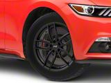 Niche Vosso Matte Black Wheel; 20x10.5; 30mm Offset (15-23 Mustang GT, EcoBoost, V6)