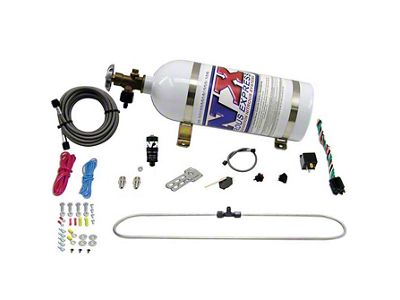 Nitrous Express N-Tercooler Spray Ring Nitrous System for Co2; Remote Mount Solenoid; 10 lb. Bottle (Universal; Some Adaptation May Be Required)
