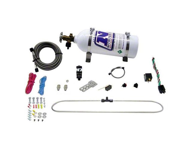 Nitrous Express N-Tercooler Spray Ring Nitrous System for Co2; Remote Mount Solenoid; 5 lb. Bottle (Universal; Some Adaptation May Be Required)