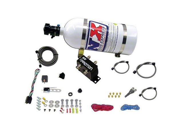 Nitrous Express Proton Plus Nitrous System with 10 lb. Bottle (Universal; Some Adaptation May Be Required)