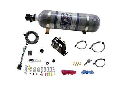 Nitrous Express Proton Plus Nitrous System with 12 lb. Bottle (Universal; Some Adaptation May Be Required)