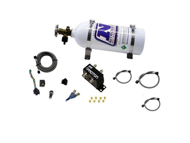 Nitrous Express Proton Series Nitrous System with 5 lb. Bottle (Universal; Some Adaptation May Be Required)