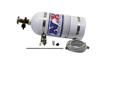 Nitrous Express Simulator Full Show Purge Kit; 10 lb. Bottle (Universal; Some Adaptation May Be Required)