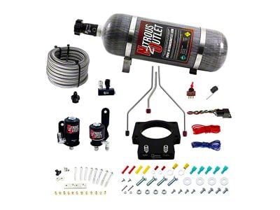 Nitrous Outlet 90mm FAST Intake Plate System; No Bottle (98-02 5.7L Camaro w/ 90mm FAST Intake Manifold)