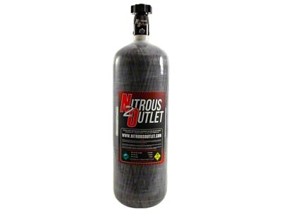 Nitrous Outlet Composite Nitrous Bottle; 12 lb.