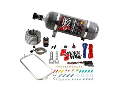 Nitrous Outlet Filter Entry HALO Dry System; No Bottle (98-02 5.7L Camaro)