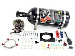 Nitrous Outlet Hardline Plate System; 10 lb. Bottle (12-15 Camaro ZL1)