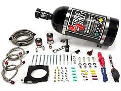 Nitrous Outlet 90mm Hemi Plate System; 12 lb. Bottle (08-23 5.7L HEMI, 6.1L HEMI Challenger)