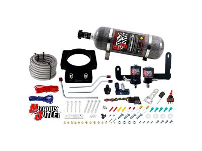 Nitrous Outlet 90mm Plate System; No Bottle (05-07 6.0L Corvette C6 w/ 90mm Intake Manifold)