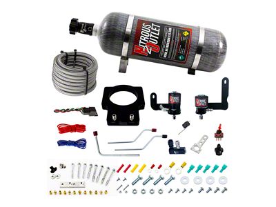 Nitrous Outlet 92mm FAST Intake Plate System; No Bottle (05-09 Corvette C6 w/ 92mm FAST Intake Manifold)