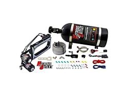 Nitrous Outlet Cobra Jet Intake Hardline Plate System; 12 lb. Bottle (11-17 Mustang GT w/ Cobra Jet Intake Manifold)