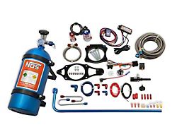 NOS Plate Wet Nitrous System; 10 lb. Blue Bottle (14-19 Corvette C7)