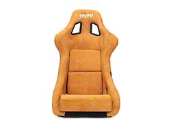 NRG Innovations Prisma Bucket Seat; Large; Tan Alcantara (Universal; Some Adaptation May Be Required)