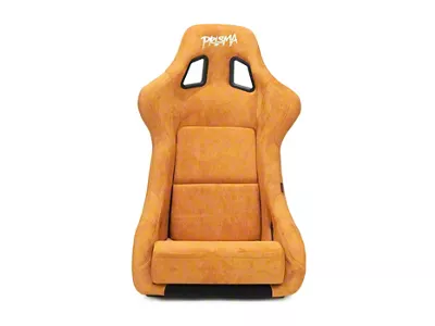 NRG Innovations Prisma Bucket Seat; Large; Tan Alcantara (Universal; Some Adaptation May Be Required)