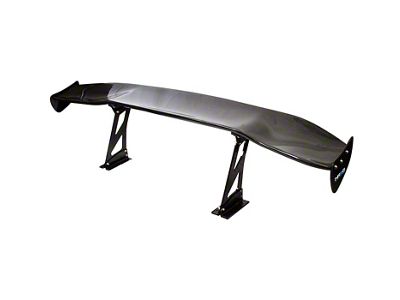 NRG Innovations 69-Inch Rear Spoiler; Carbon Fiber (Universal; Some Adaptation May Be Required)