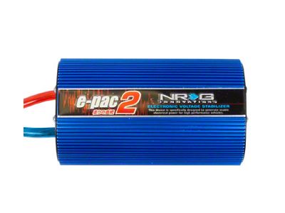 NRG Innovations Electronic Voltage Stabilizer; Blue (Universal; Some Adaptation May Be Required)