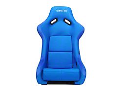 NRG Innovations Large Bucket Seat; Blue Cloth (Universal; Some Adaptation May Be Required)