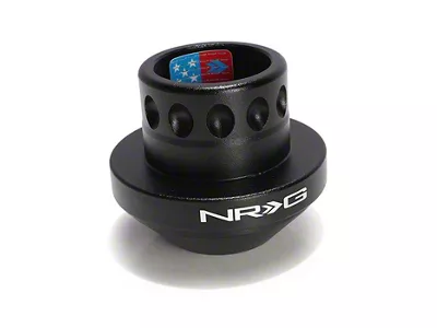 NRG Innovations Race Short Steering Hub Adapter; Black (05-13 Corvette C6)