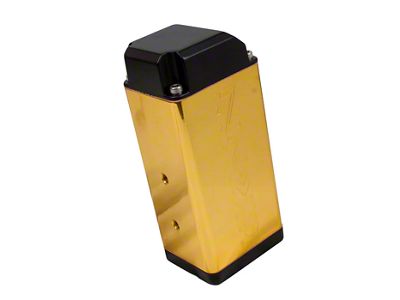 NRG Innovations Oil Catch Tank; Gold (Universal; Some Adaptation May Be Required)